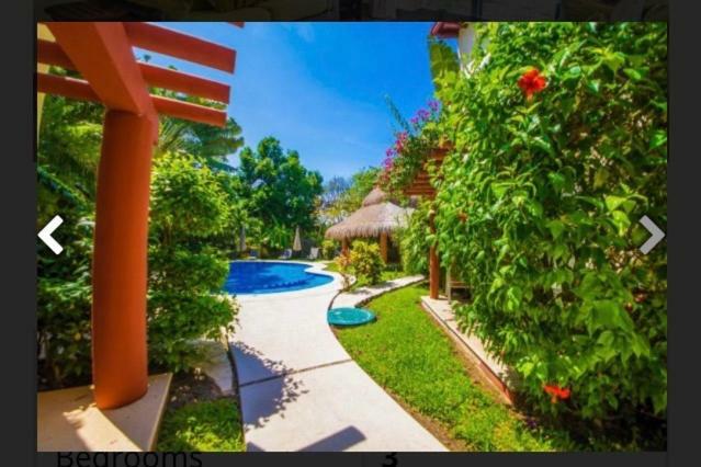 Villa Ikal Playa del Carmen Bagian luar foto